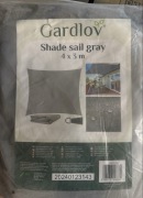 Żagiel przeciwsłoneczny prostokątny 4 x 3 m.