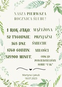 Pamiątka z okazji rocznicy ślubu