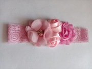 Opaska do włosów do chrztu chrzest dziecięca