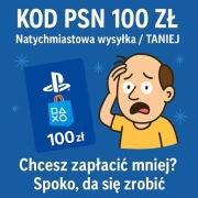 Kody doładowania PSN 100 PLN expresowe wysyłki w 5 min
