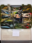 MIX przynęt gumowych w walizce