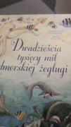 Książka "Dwadzieścia Tysięcy Mil Podmorskiej Żeglugi" twarda okładka