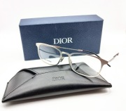 DIOR__okulary zerówki / oprawki męskie (54/17/150) metalowe srebrne