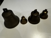 Dzwon Mosiężny 4szt (106)