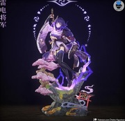 Figurka druk 3D żywica " Genshin Impact Raiden - F924 " - 120 mm