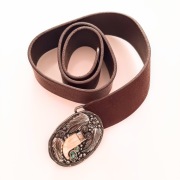 Damski pasek Massimo Dutti z piękną klamrą