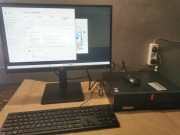 Zestaw Lenovo ThinkCentre M920s + Monitor HP P22h G4