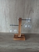 Drewniany stojak na sadzonki