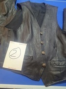 kamizelka skórzana motocyklowa