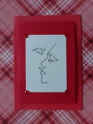 Kartka ręcznie wykonana - walentynka