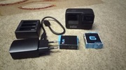Kamera sportowa GoPro Hero 9 Black + 3 baterie ładowarka