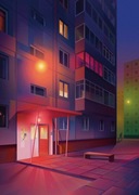 PLAKAT B1 Osiedle 70 x 100 cm