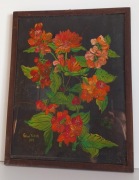 DWA OBRAZY - malowane na szkle 