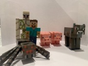 Figurki minecraft 