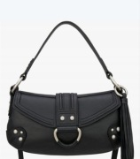 ZARA STUDIO Limited Edition skórzana torebka na ramię, kolor czarny