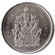 KANADA 50 centów 2005, KM# 494, UNC
