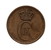 1 Ore 1879  Dania Chrystian IX