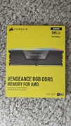 Pamięć RAM Corsair Vengeance 96GB (2x48GB) DDR5 6000