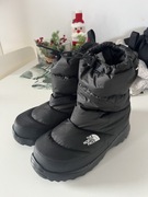 The North Face Nuptse 700 śniegowce czarne kaczy puch ciepłe buty zimowe
