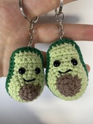 Brelok Awokado ręcznie robiony