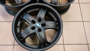 Felgi aluminiowe BMW 5E39 E60 7 18X8 5X120 ET20 czarne z rantem 