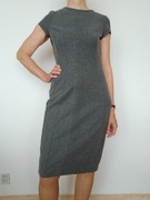 Popielata sukienka r.M