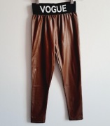 Legginsy VOGUE eko skóra Jesień