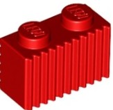 LEGO PROFILE BRICK 1X2 RED 6219677/2877