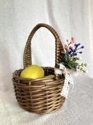 Sprzedam koszyk z sztucznego rattanu