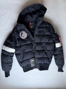 Alpha Industries Hooded Puffer NASA r M Nowa oryginalna