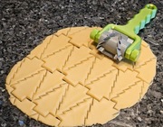 Wałek do ciastek świąteczny mały