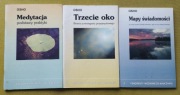 OSHO 3 książki Trzecie oko, Mapy świadomości, Medytacja podstawy praktyki