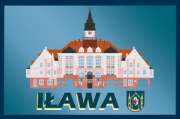Grafika Ratusz miasta Iławy 