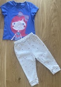 Baby GAP spodnie body t-shirt bluzeczka 80 cm 12-18m zestaw 4 szt
