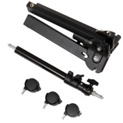 Statyw podłogowy GlareOne Mini Glide niski statyw oświetleniowy (piesek)