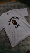 Biała koszulka bape rozmiar L
