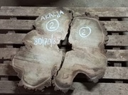 Plaster Drewna AKACJA 80/70/8,5 cm Blat Stolik Żywica DIY Wysuszony