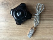 Rozgałęźnik 4 Porty Hub Usb 2.0 Dla Mac Windows