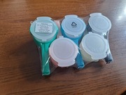 Nowe Klipsy z dozownikiem do zamykania opakowań torebek 5szt