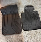 BMW F30 F31 KOMPLET 2 szt DYWANIKI GUMOWE ORYGINALNE 2339809 51472339809 