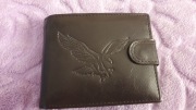 Portfel męski z ptakiem