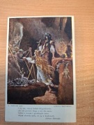 4 Pocztówki Andriolli Salon Malarzy Polskich Kraków Lilla Weneda