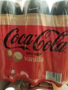 Coca  Cola zero cukru vanilla waniliowa 1,25 L