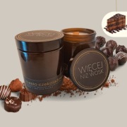 Świeca sojowa o zapachu ciasta czekoladowego 180M