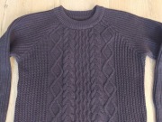 SWETER sweterek Sinsay chłopięcy granatowy r. 140 9-10 lat