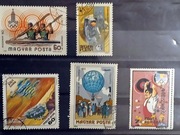 Znaczki  na świecie, zestaw 3, czyste**