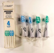 Główki do szczoteczki sonicznej do zębów  PEARL+   PLATINIUM  4szt, 