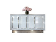 KLASYCZNA BIAŁO LUSTRZANA PIĘKNA KOMODA