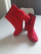 Zamszowe botki damskie 