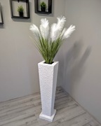 Trawa pampasowa sztuczna kompozycja 165 cm wysoka donica dekoracja prezent